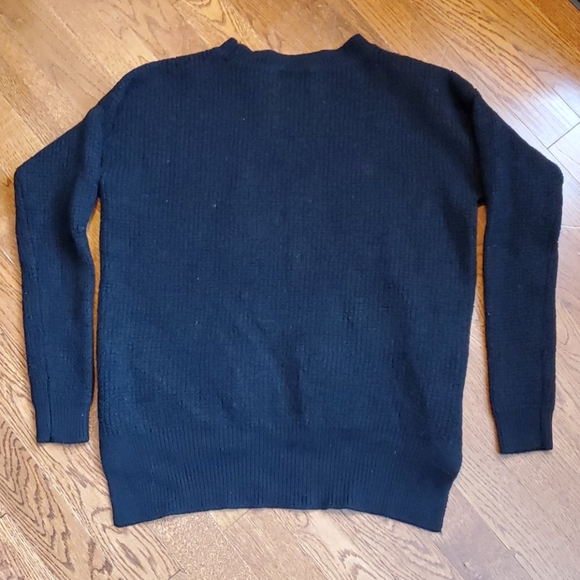 Wilfred Free Black Wool Sweater - Picture 2 of 4